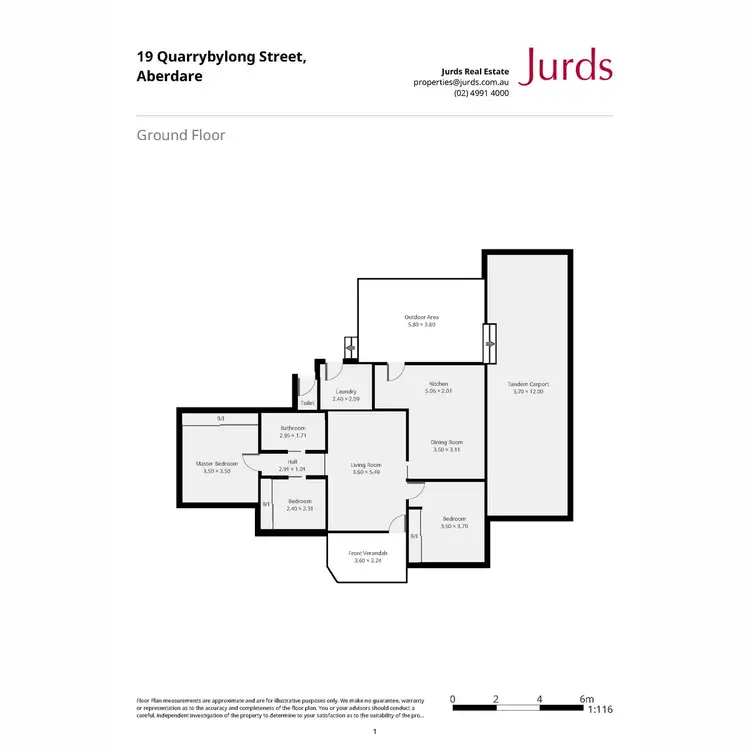 Floorplan of Homely house listing, 19 Quarrybylong Street, Cessnock NSW 2325