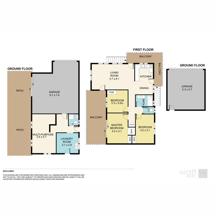 Floorplan of Homely house listing, 76 Saul Street, Brighton QLD 4017