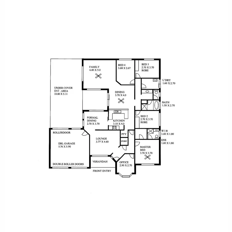 Floorplan of Homely house listing, 6 Kestrel Place, Port Lincoln SA 5606