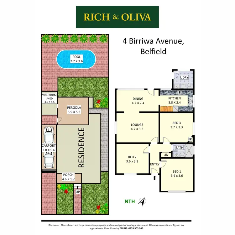 Floorplan of Homely house listing, 4 Birriwa Avenue, Belfield NSW 2191