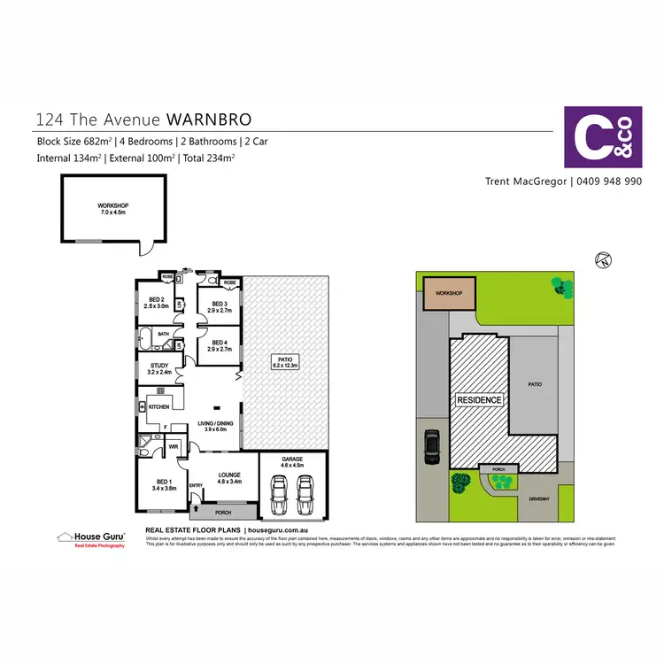 Floorplan of Homely house listing, 124 The Avenue, Warnbro WA 6169
