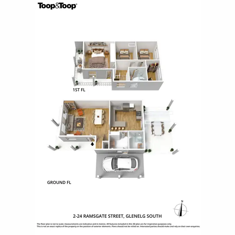 Floorplan of Homely house listing, 2/24 Ramsgate Street, Glenelg South SA 5045