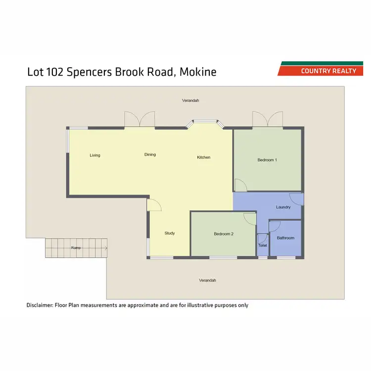 Floorplan of Homely house listing, 1 Old Spencers Road, Mokine WA 6401