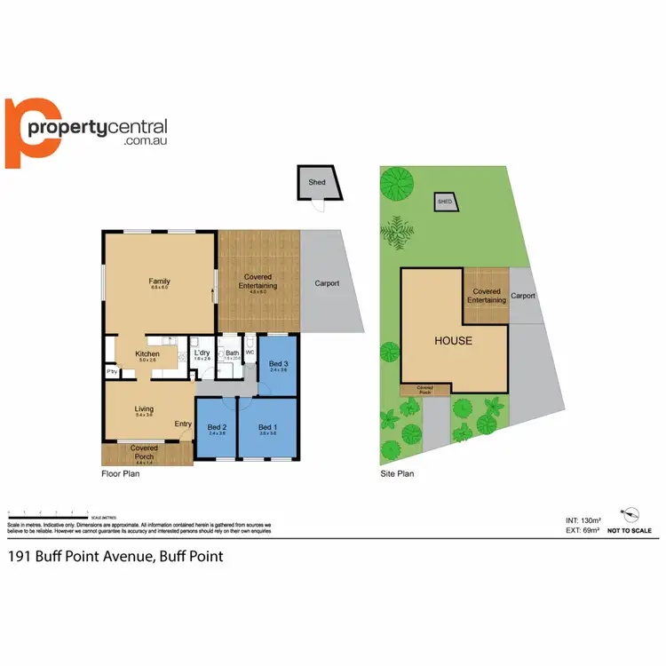 Floorplan of Homely house listing, 191 Buff Point Avenue, Buff Point NSW 2262