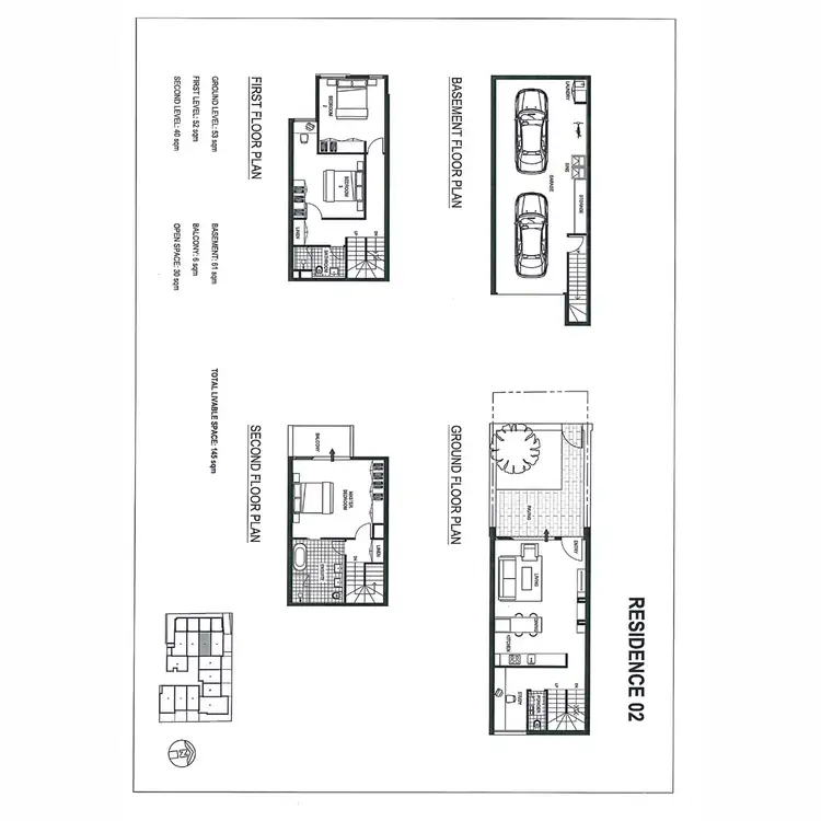 Floorplan of Homely townhouse listing, 2/24-26 Cadby Avenue, Ormond VIC 3204