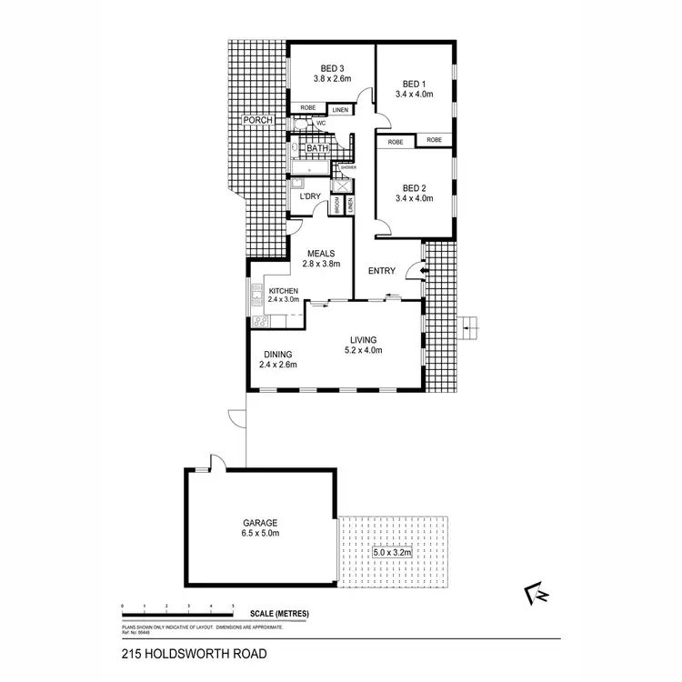Floorplan of Homely house listing, 215 Holdsworth Road, North Bendigo VIC 3550