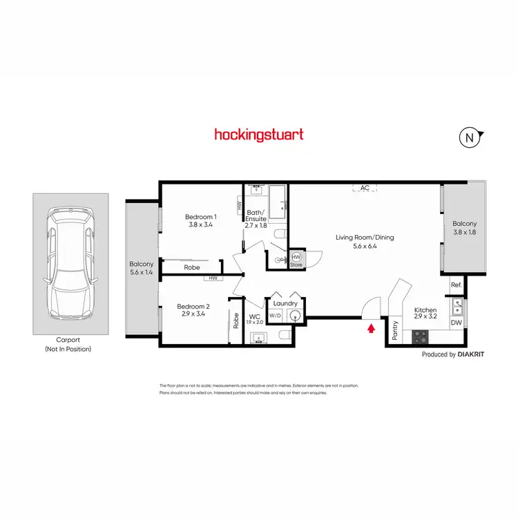 Floorplan of Homely apartment listing, 31/781 Whitehorse Road, Mont Albert VIC 3127