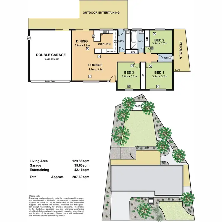 Floorplan of Homely house listing, 24 Alicante Avenue, Wynn Vale SA 5127
