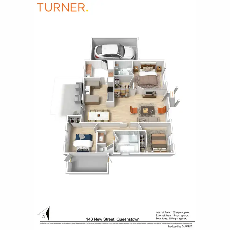 Floorplan of Homely house listing, 143 New Street, Queenstown SA 5014