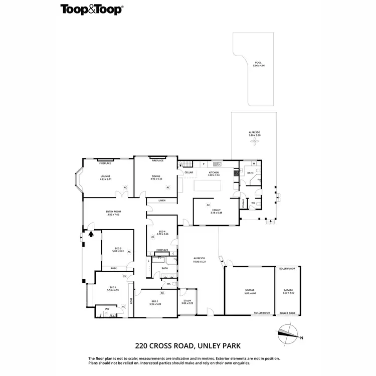 Floorplan of Homely house listing, 220 Cross Road, Unley Park SA 5061