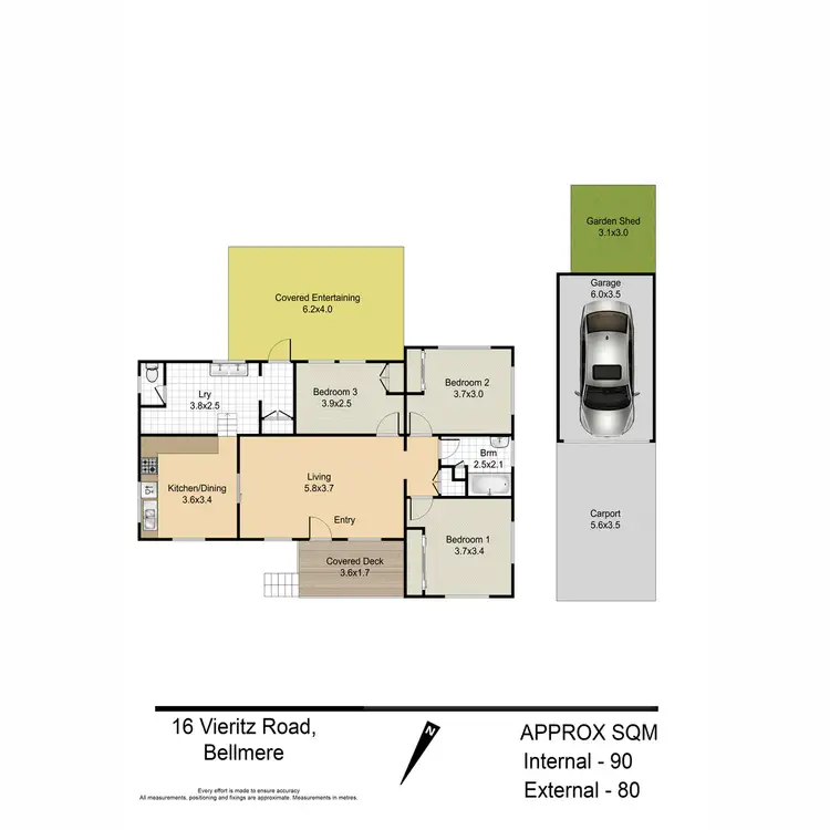 Floorplan of Homely house listing, 16-20 Vieritz Road, Bellmere QLD 4510