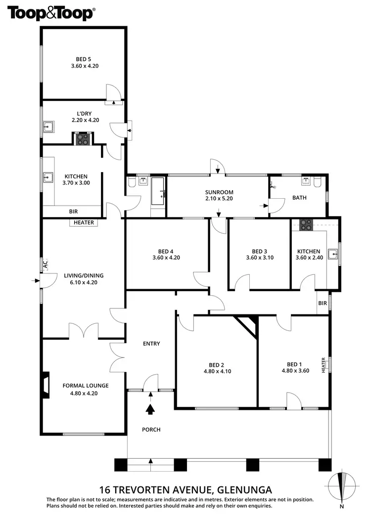 Floorplan of Homely house listing, 16 Trevorten Avenue, Glenunga SA 5064