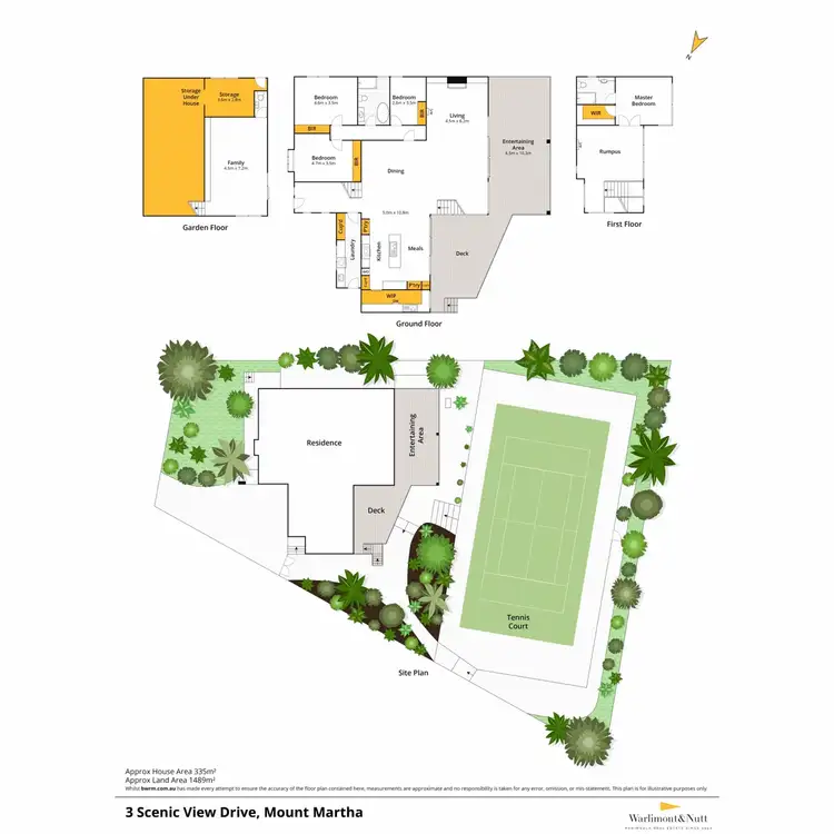 Floorplan of Homely house listing, 3 Scenic View Drive, Mount Martha VIC 3934
