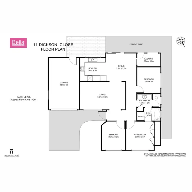 Floorplan of Homely house listing, 11 Dickson Close, Ulladulla NSW 2539