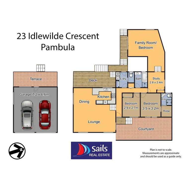 Floorplan of Homely house listing, 23 Idlewilde Crescent, Pambula NSW 2549
