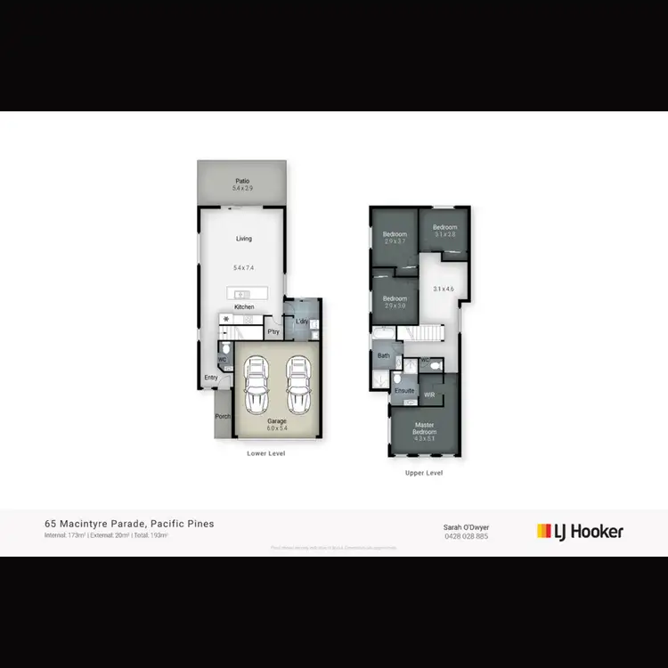 Floorplan of Homely house listing, 65 Macintyre Parade, Pacific Pines QLD 4211