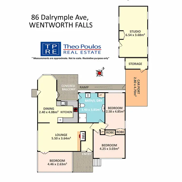 Floorplan of Homely house listing, 86 Dalrymple Avenue, Wentworth Falls NSW 2782