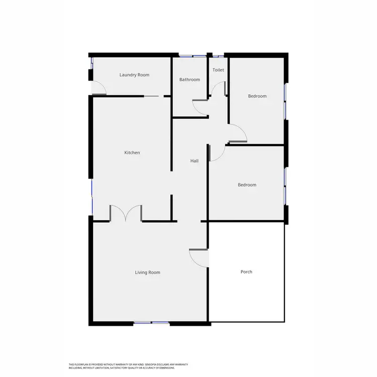 Floorplan of Homely house listing, 705 Koroit - Port Fairy Road, Koroit VIC 3282