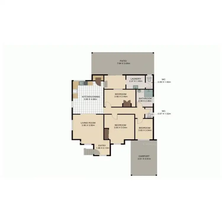 Floorplan of Homely house listing, 30 Hale Street, Margate QLD 4019