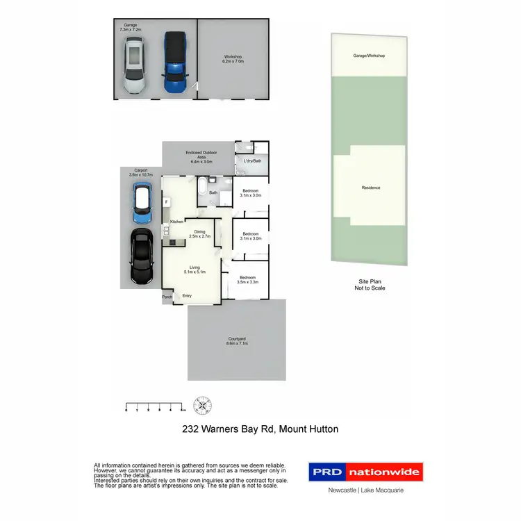 Floorplan of Homely house listing, 232 Warners Bay Road, Mount Hutton NSW 2290