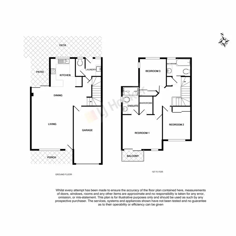Floorplan of Homely townhouse listing, 34/12 Grandchester Street, Sunnybank Hills QLD 4109