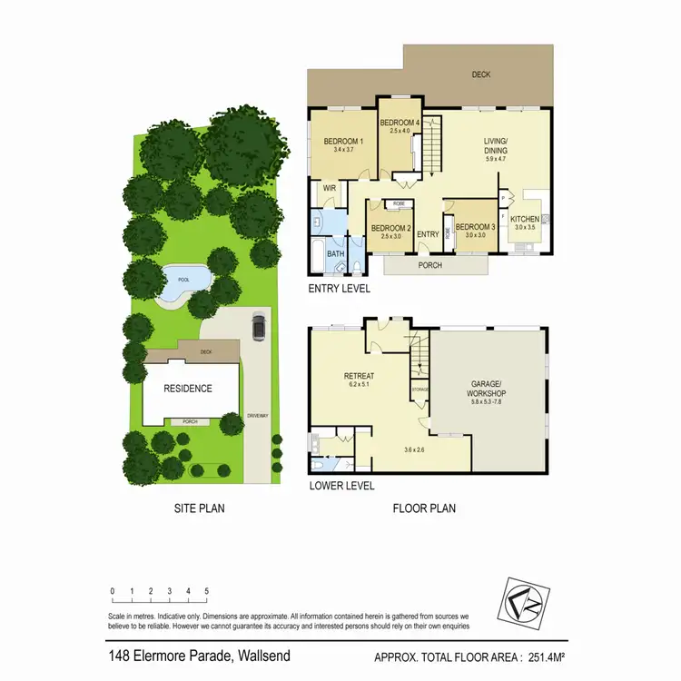 Floorplan of Homely house listing, 148 Elermore Parade, Wallsend NSW 2287
