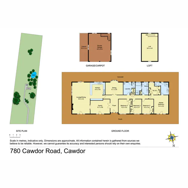 Floorplan of Homely rural property listing, 780 Cawdor Road, Cawdor NSW 2570