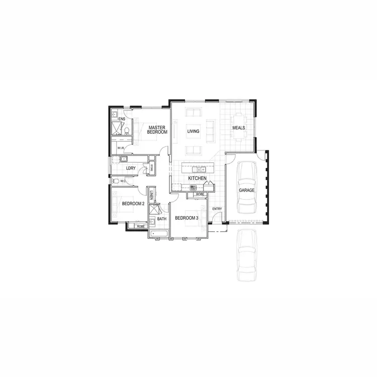 Floorplan of Homely house listing, 66 Giot Drive, Wendouree VIC 3355