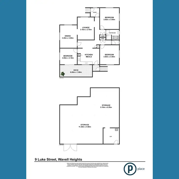 Floorplan of Homely house listing, 9 Luke Street, Wavell Heights QLD 4012