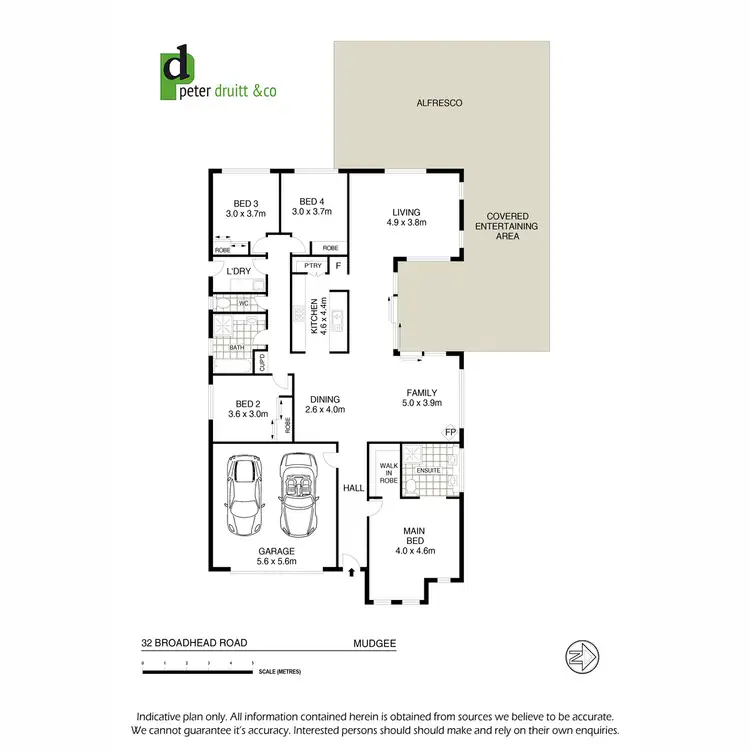 Floorplan of Homely house listing, 32 Broadhead Road, Mudgee NSW 2850