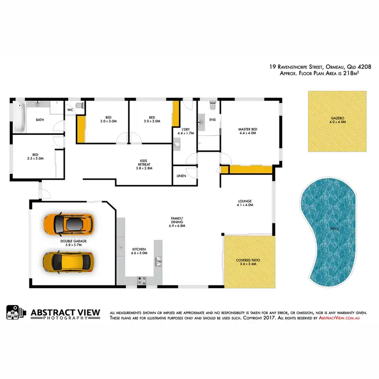 Floorplan of Homely house listing, 19 Ravensthorpe Street, Ormeau QLD 4208