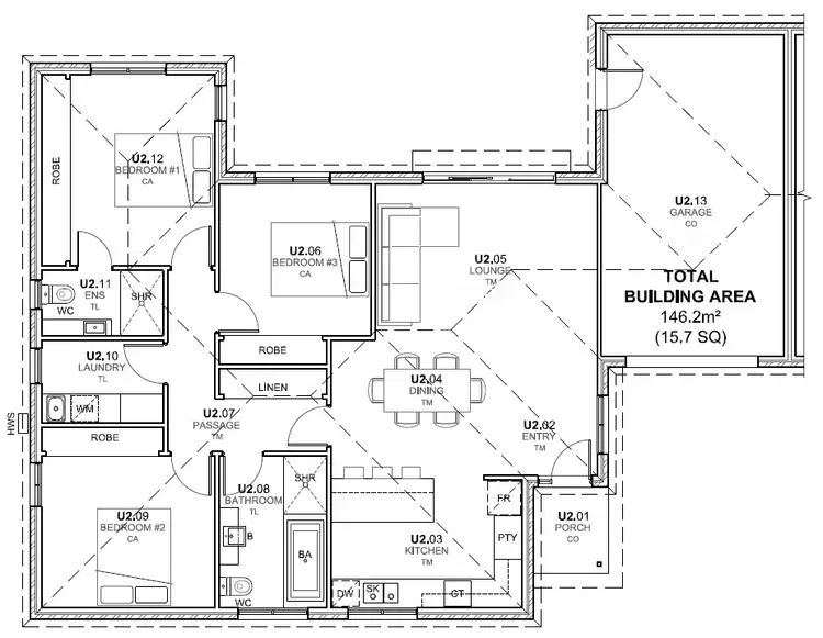 Floorplan of Homely house listing, 2/40 Patullos Road, Lara VIC 3212