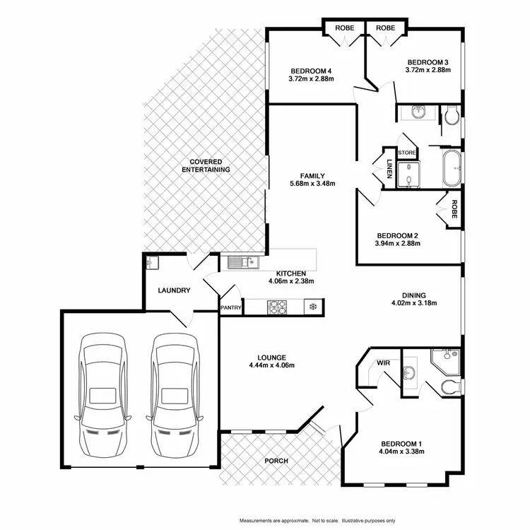 Floorplan of Homely house listing, 34 Talara Avenue, Glenmore Park NSW 2745