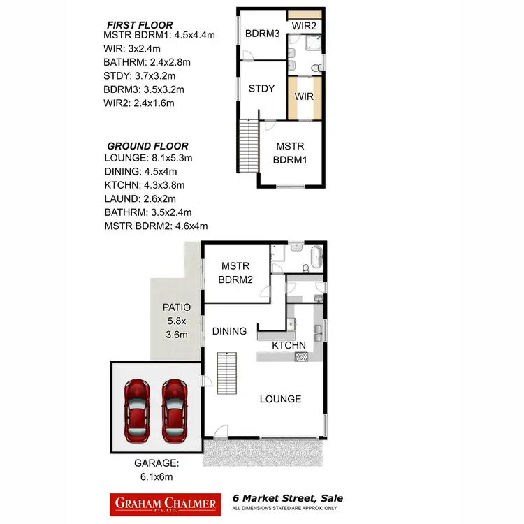Floorplan of Homely house listing, 6 Market Street, Sale VIC 3850