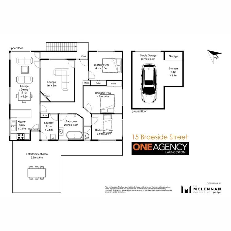 Floorplan of Homely house listing, 15 Braeside Street, Prospect TAS 7250