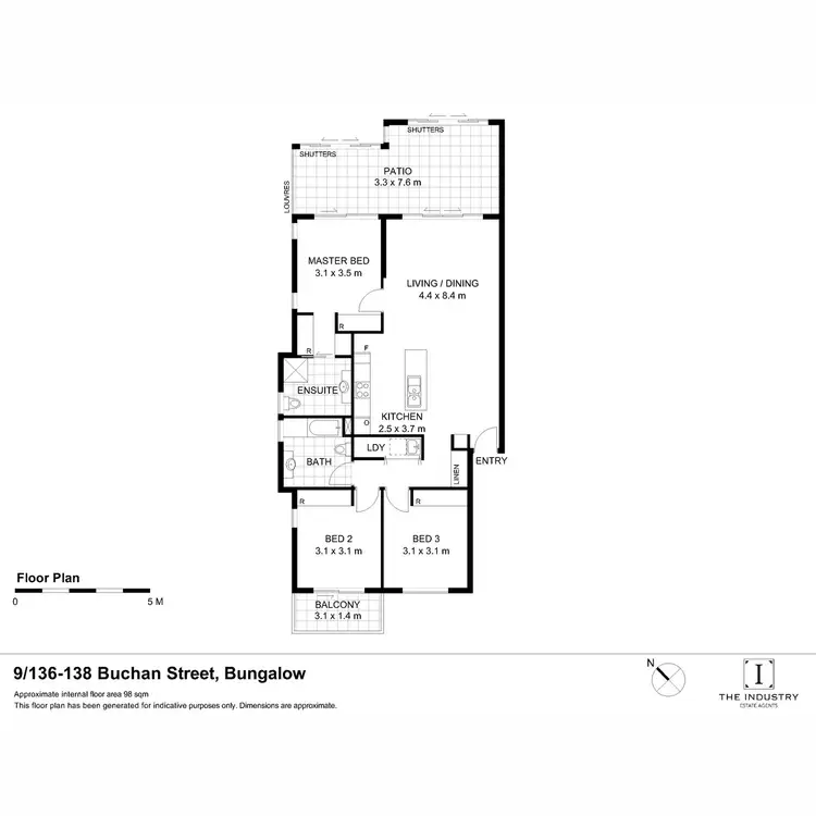 Floorplan of Homely apartment listing, 9/136-138 Buchan Street, Bungalow QLD 4870