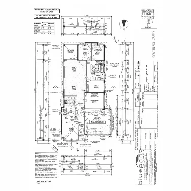 Floorplan of Homely house listing, 3 Dodgers Street, Brabham WA 6055