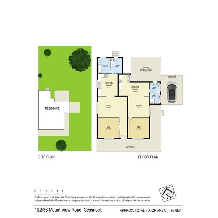 Floorplan of Homely house listing, 36 Mount View Road, Cessnock NSW 2325