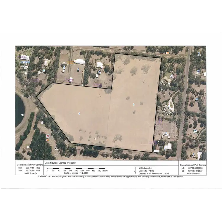 Floorplan of Homely land listing, LOT 2 Kinnanes/Gibbons Road, Hamilton VIC 3300