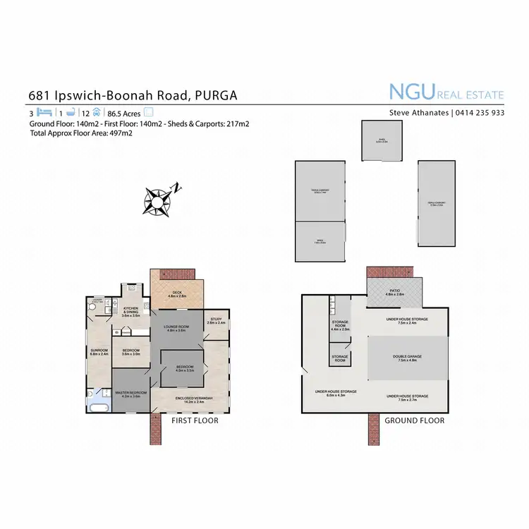 Floorplan of Homely rural property listing, 681 Ipswich-Boonah Road, Purga QLD 4306