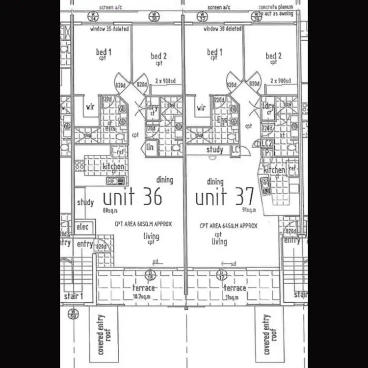 Floorplan of Homely unit listing, 37/1 Boulton Drive, Nerang QLD 4211
