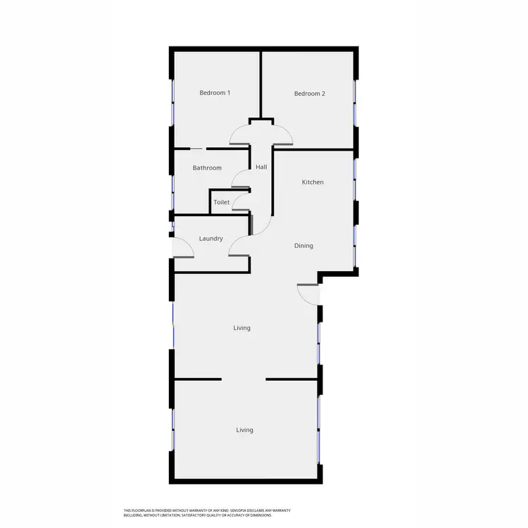 Floorplan of Homely house listing, 2/10 Cordina Court, Warrnambool VIC 3280