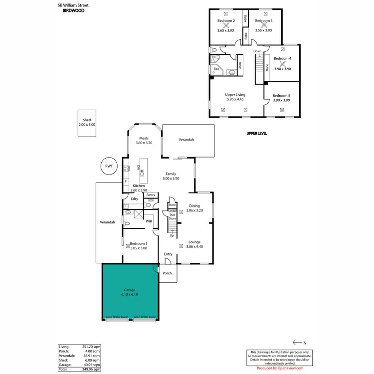 Floorplan of Homely house listing, 5B William Street, Birdwood SA 5234