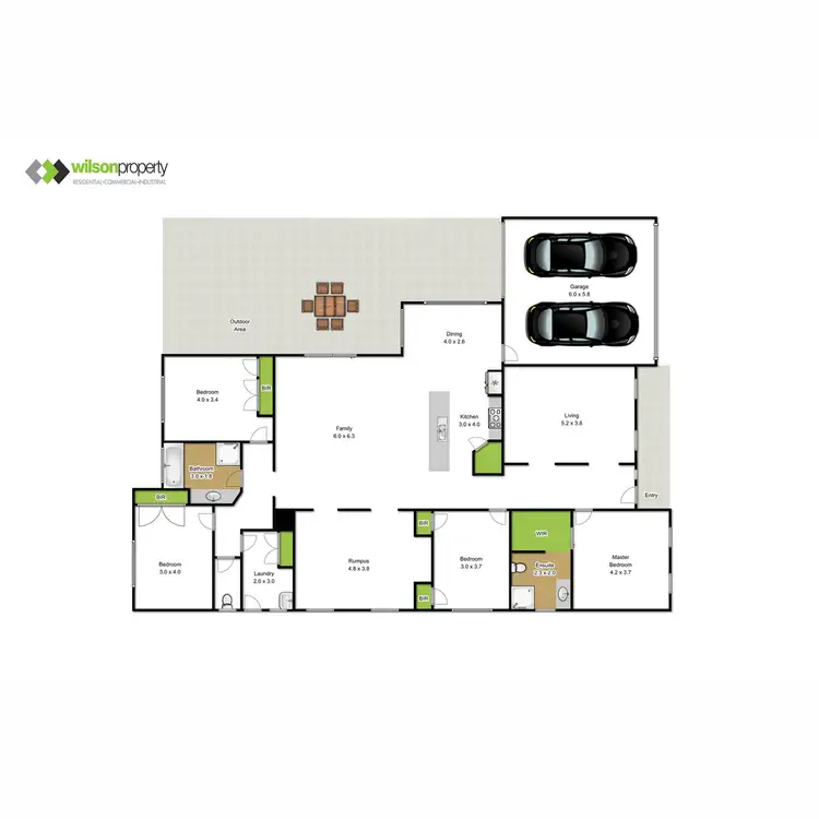Floorplan of Homely house listing, 125 Hammersmith Circuit, Traralgon VIC 3844