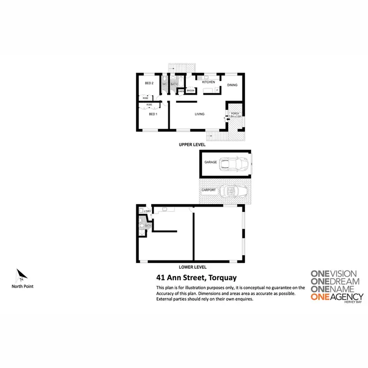 Floorplan of Homely house listing, 41 Ann Street, Torquay QLD 4655