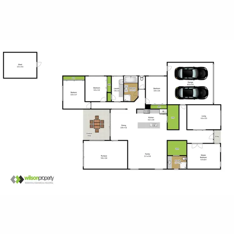 Floorplan of Homely house listing, 20 Swinburne Crescent, Traralgon VIC 3844