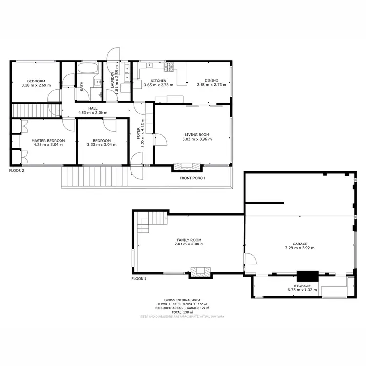 Floorplan of Homely house listing, 92 Brent Street, Glenorchy TAS 7010