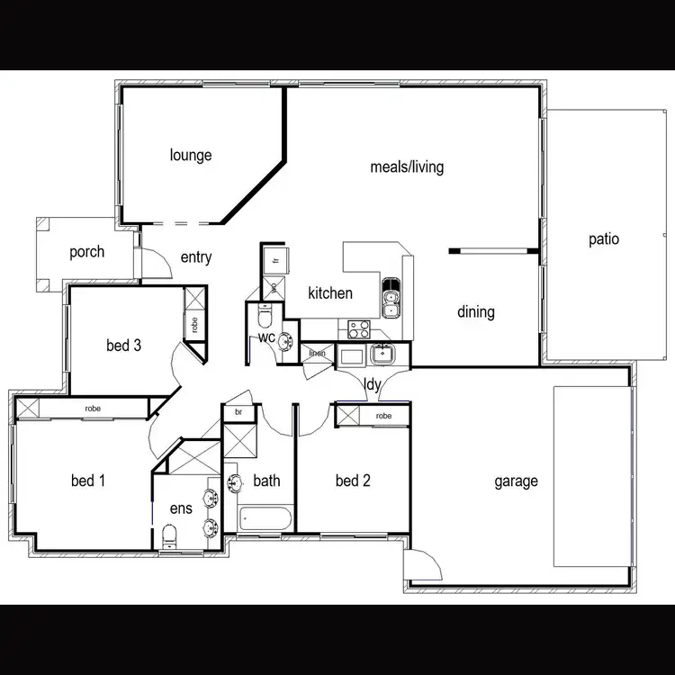 Floorplan of Homely house listing, 11/11 Eden Court, Nerang QLD 4211