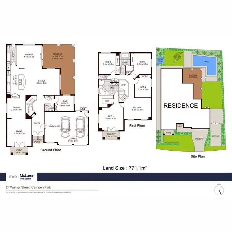 Floorplan of Homely house listing, 24 Warner Street, Camden Park NSW 2570