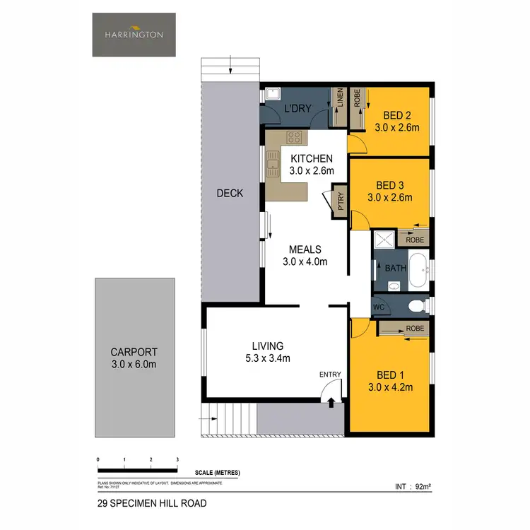 Floorplan of Homely house listing, 29 Specimen Hill Road, Golden Square VIC 3555